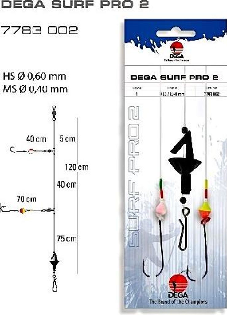 Dega Brandungssystem Surf-Pro 2