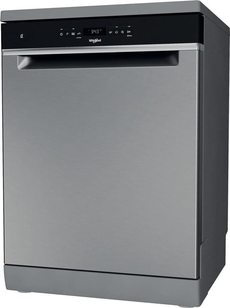 Whirlpool WFO 3T141 X, Freistehend, Standardgröße (60 cm), Edelstahl, Schwarz, Berührung, 1,3 m