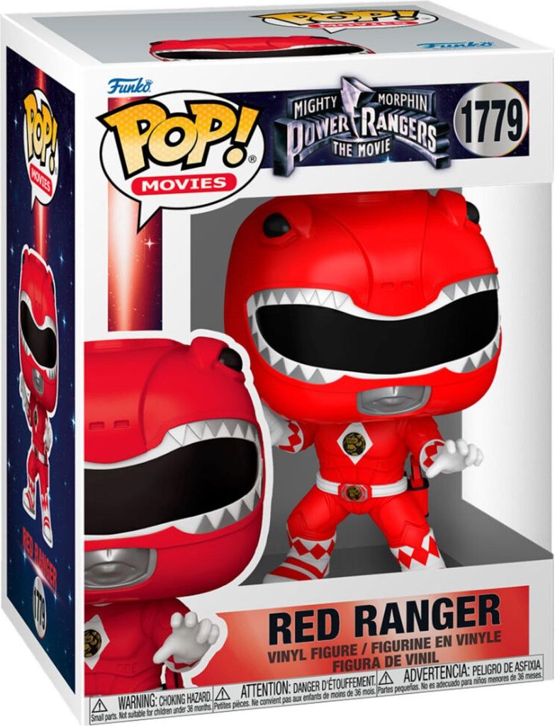Funko POP Power Rangers 1779 Red Ranger Figurka Zdjęcie produktu 