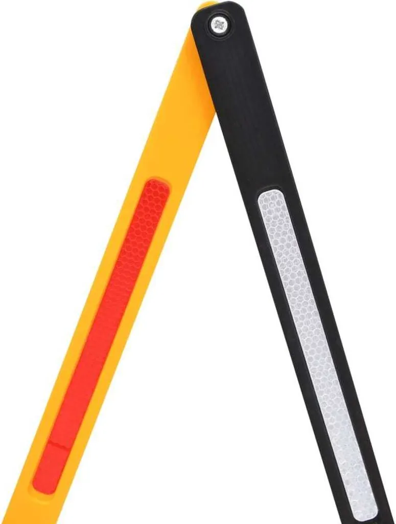 Barrière de circulation extensible 2,5m pour délimiter les travaux