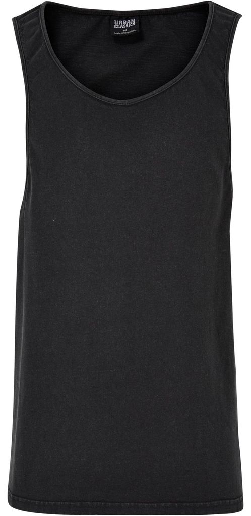Urban Classics - Ärmelloses Oberteil Schwere Qualität für Herren TN817 (S) (Schwarz)
