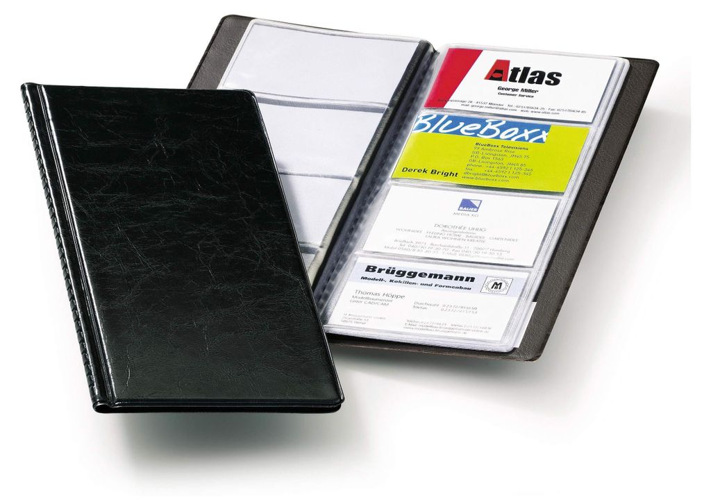 DURABLE Album na wizytówki VISIFIX® 96 skóropodobna Zdjęcie produktu 