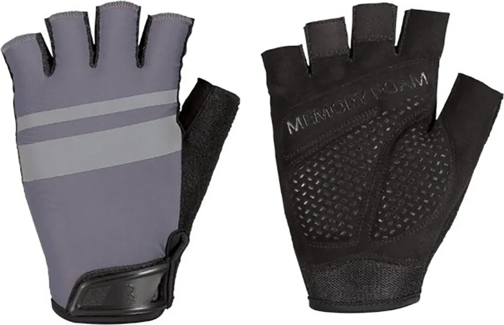 Gants Vélo BBB HighComfort 2.0 Gris XL avec Paume Gel Anti-Vibrations