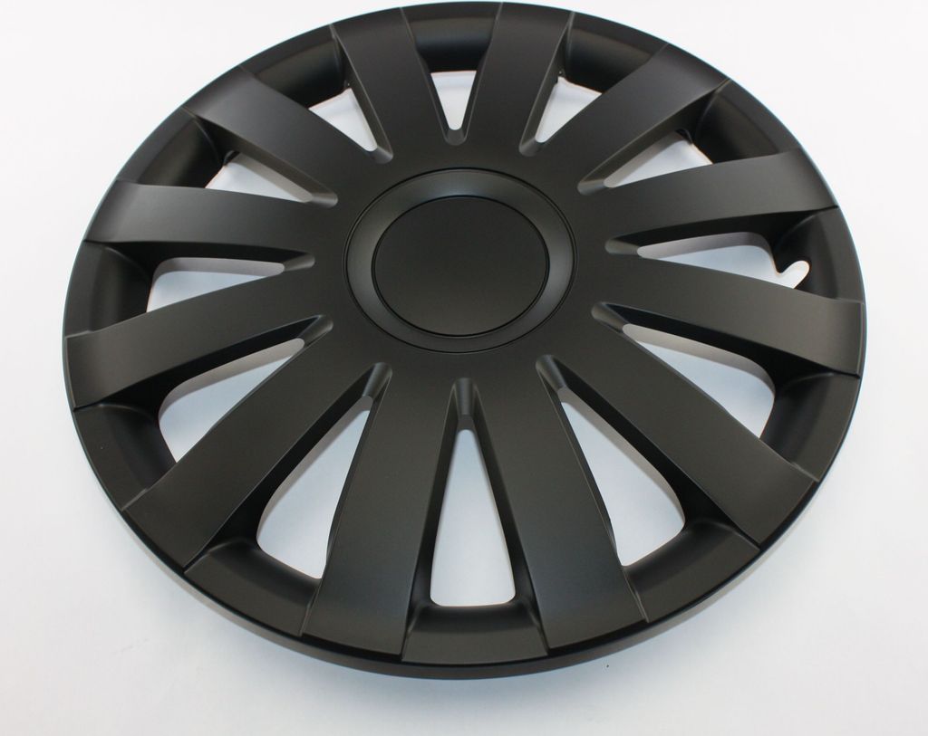 SET Radkappen Radzierblenden 4er Satz 14 AGAT black