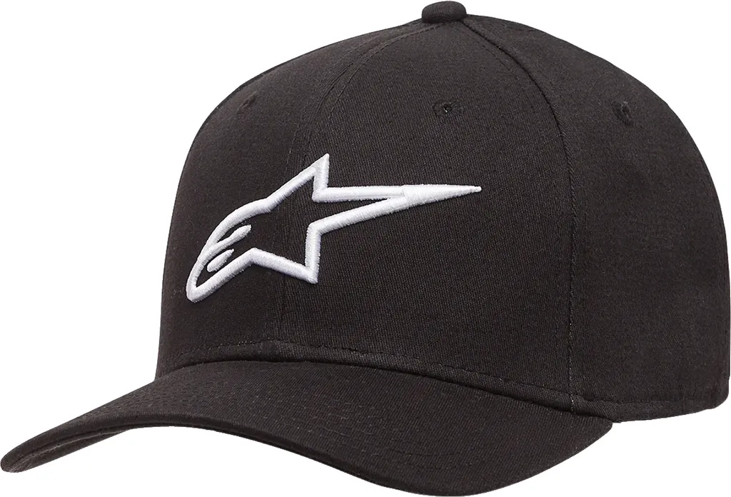 Cappello Alpinestars Corp Shift 2 Con Visiera Curva Base Nero/Bianco