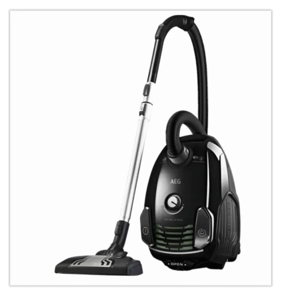 AEG VX6-2-ECO Aspirapolvere con Sacco Nero - Potenza Eco 800W