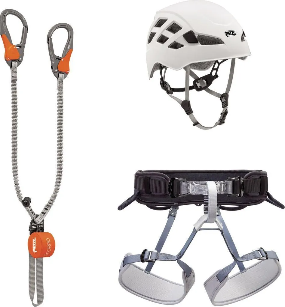 Set de via ferrata Petzl Eashook 2 avec absorbeur d'énergie rétractable