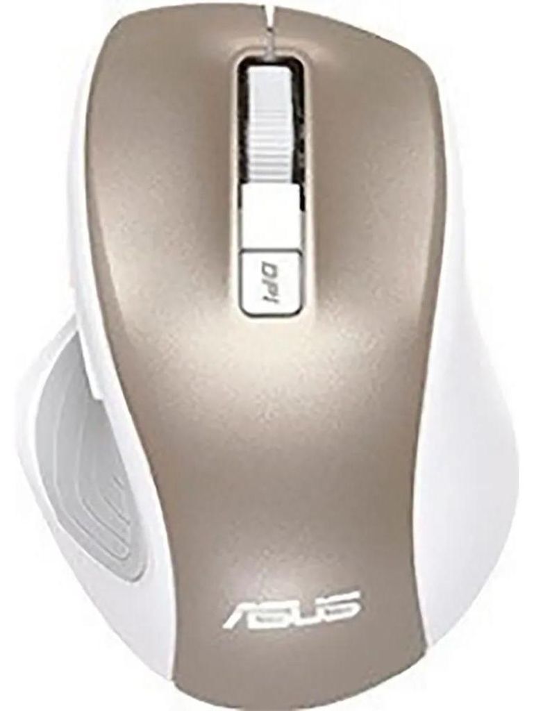 ASUS MW202, rechts, IR LED, RF Wireless, 4000 DPI, Gold