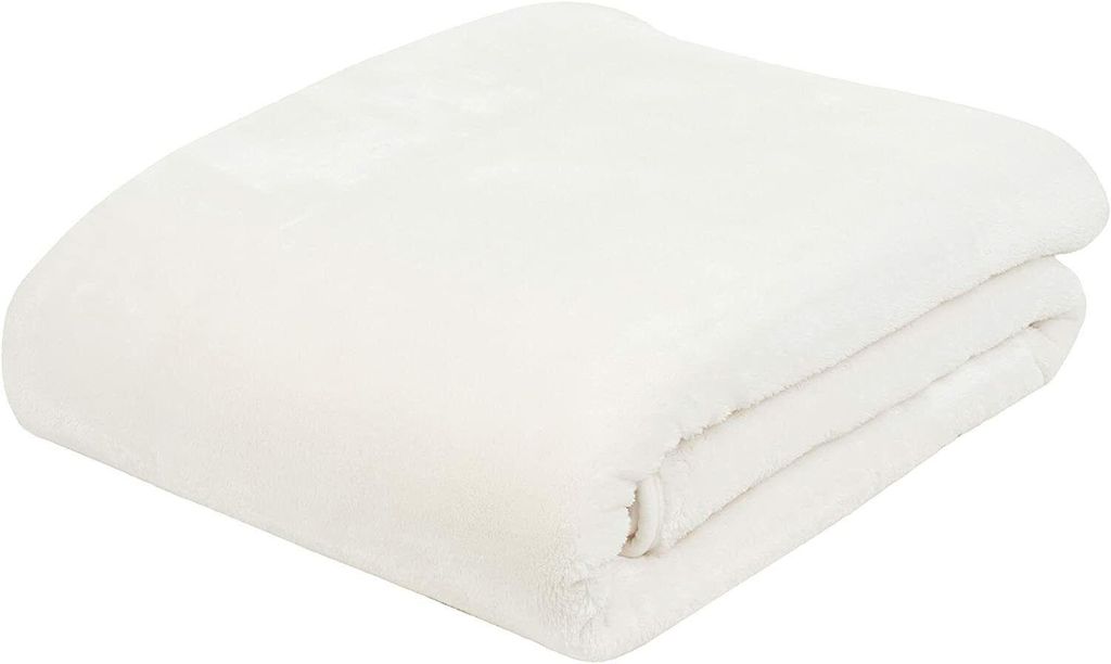 Premium Cashmere Kuscheldecke Tagesdecke Wohndecke 130 x Produktbild 