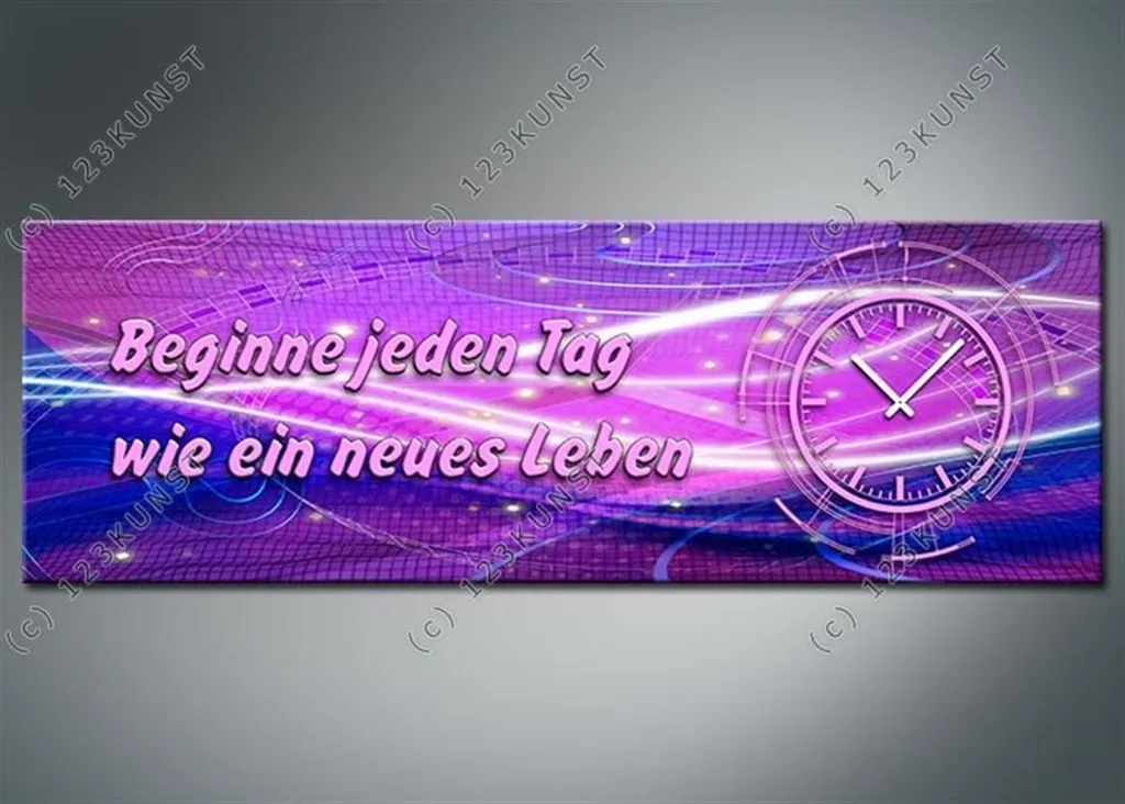 Horloge murale design 3810 Dixtime : grand cadran alu pour salon moderno