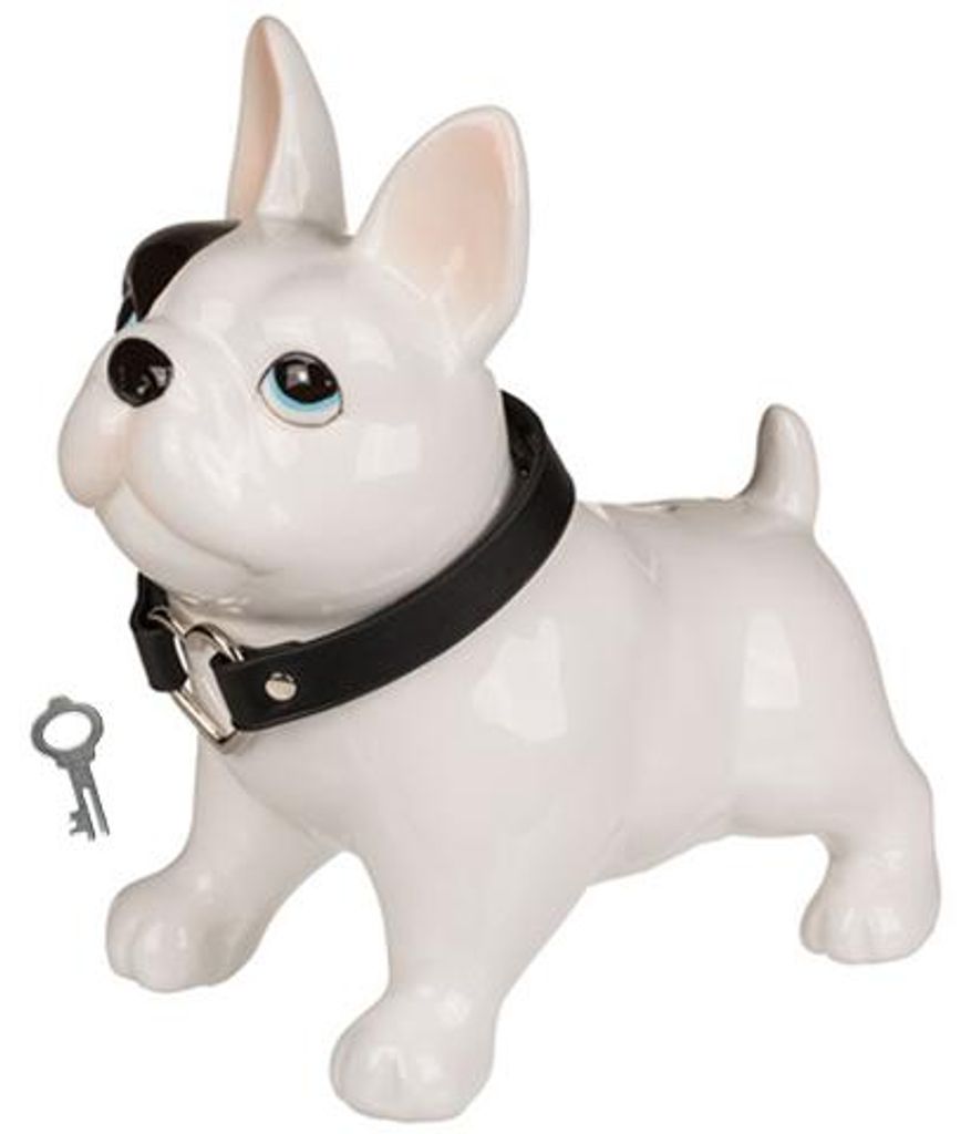 Keramische Honden Spaarpot met Sleutel Productafbeelding 
