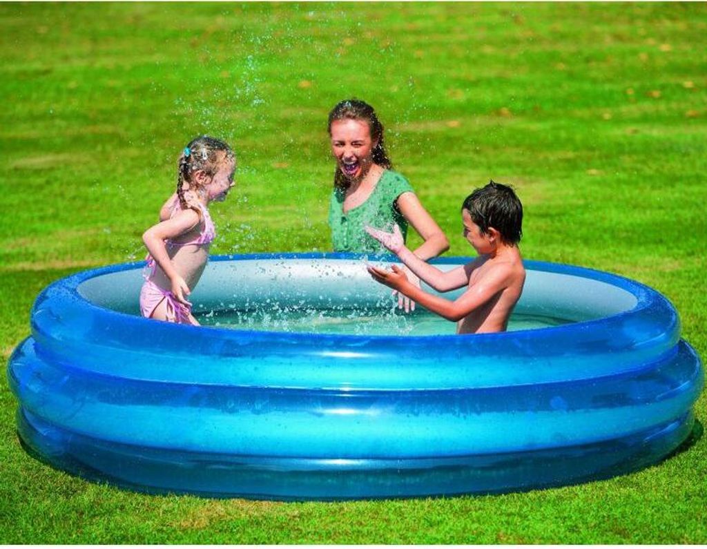 Bestway Piscine Big Metallic ronde 201×53 cm bleu Image du produit 