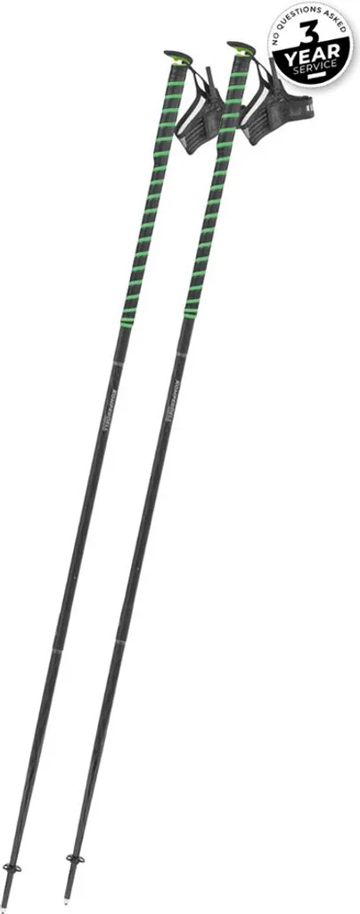 Bâtons de Trail Running Komperdell FXP Composite Argent en 115 cm Fixes