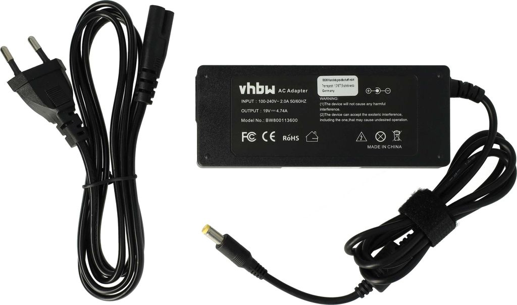 vhbw Netzteil kompatibel mit Acer Aspire 5610Z, 5510, 5550, Produktbild 