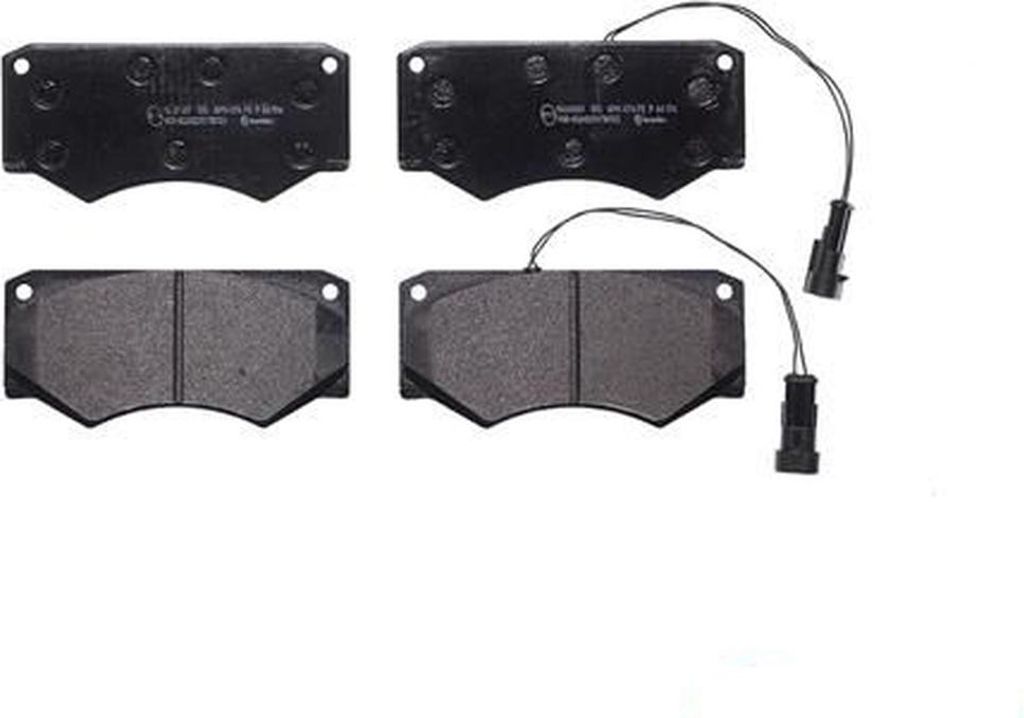 Bremsbelagsatz, Scheibenbremse BREMBO P A6 016