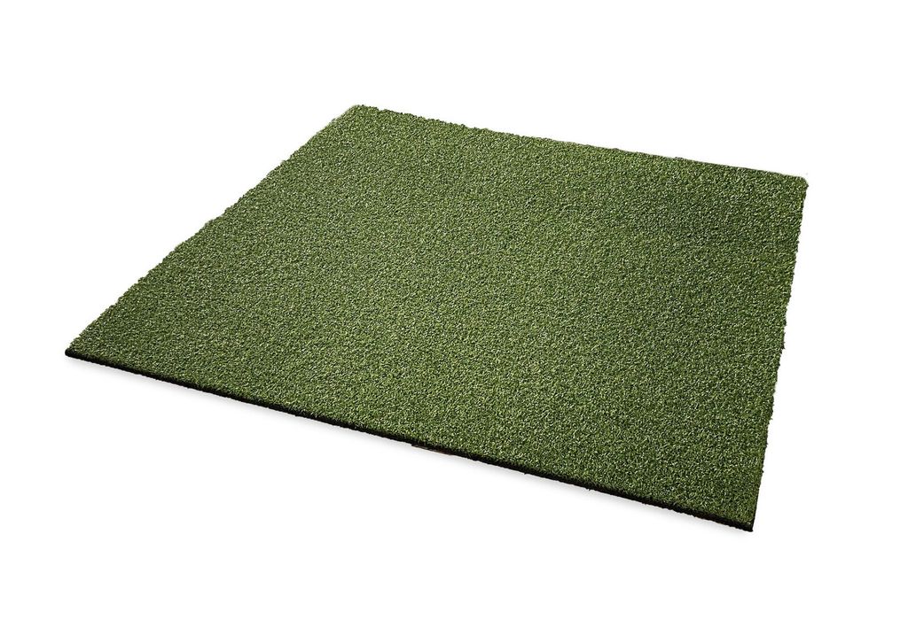Fitnessboden mit Kunstrasen 980x980x10 mm