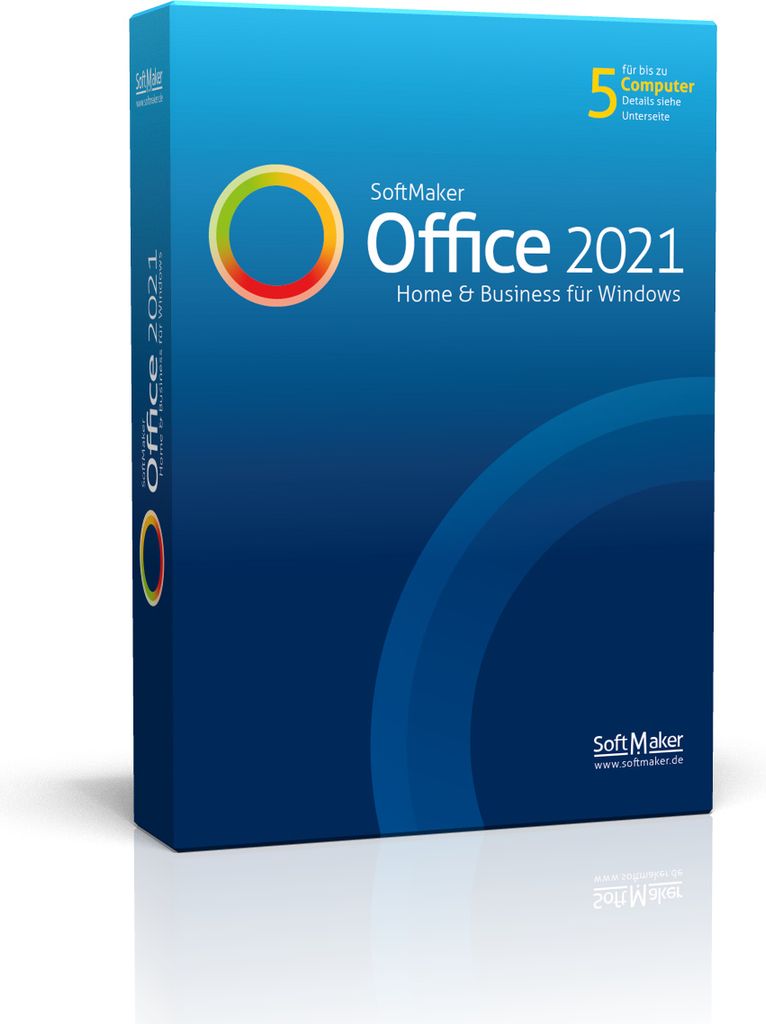 Office Home & Business 2021 (für bis zu 5 PCs)