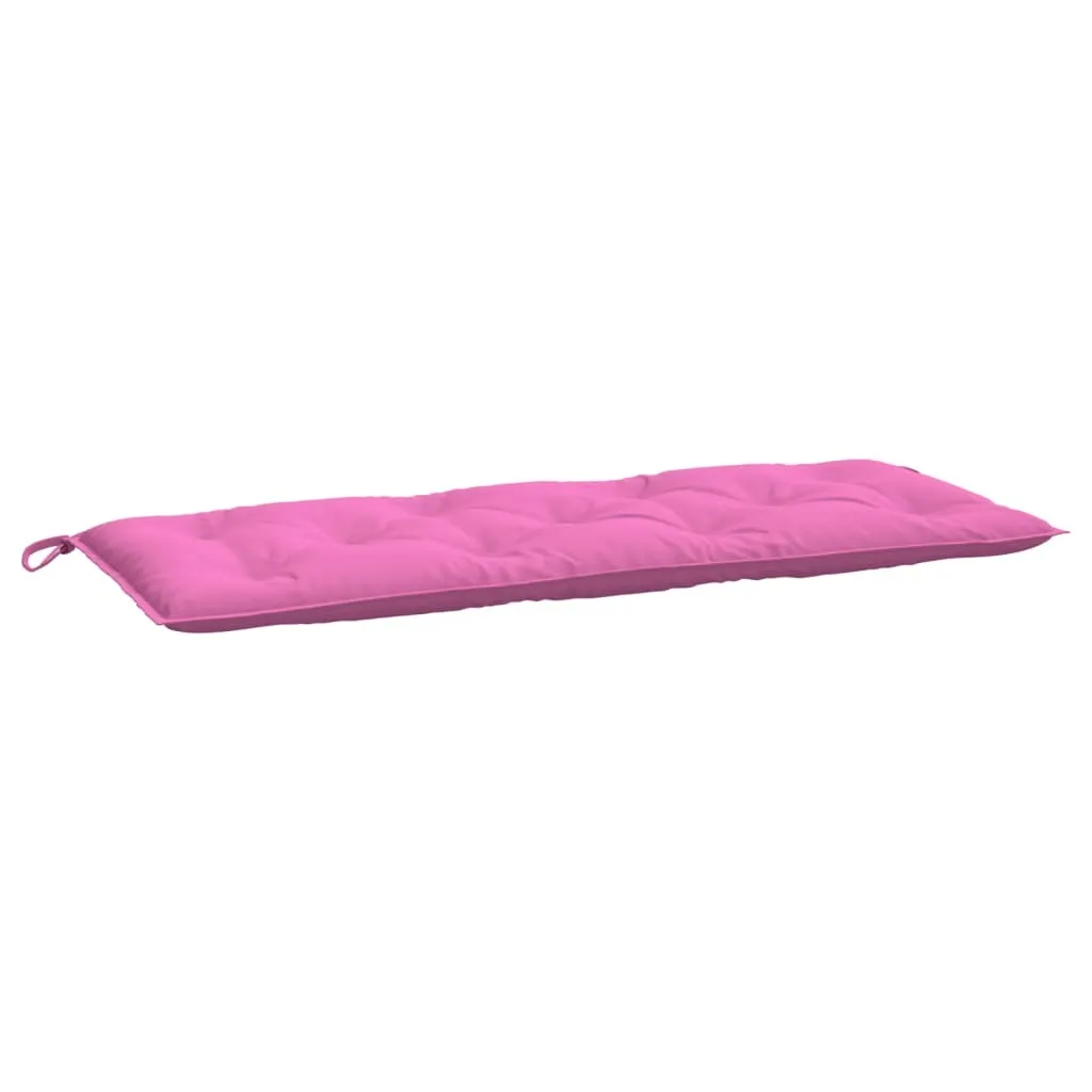 Cuscino Rosa per Panca 120x50x7 cm | Facile da Pulire vidaXL