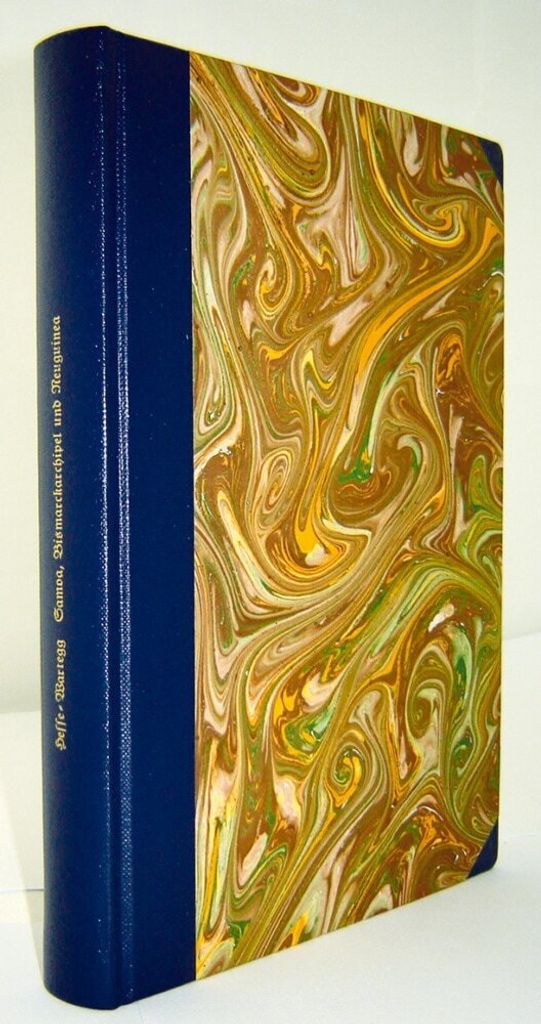 Samoa, Bismarckarchipel und Neuguinea. Nachdruck der Ausgabe von 1902. 329 Seiten, 36 ganzs. Abbildungen, 113 Abbildungen im Text, 2 Faltkarten, Fo...