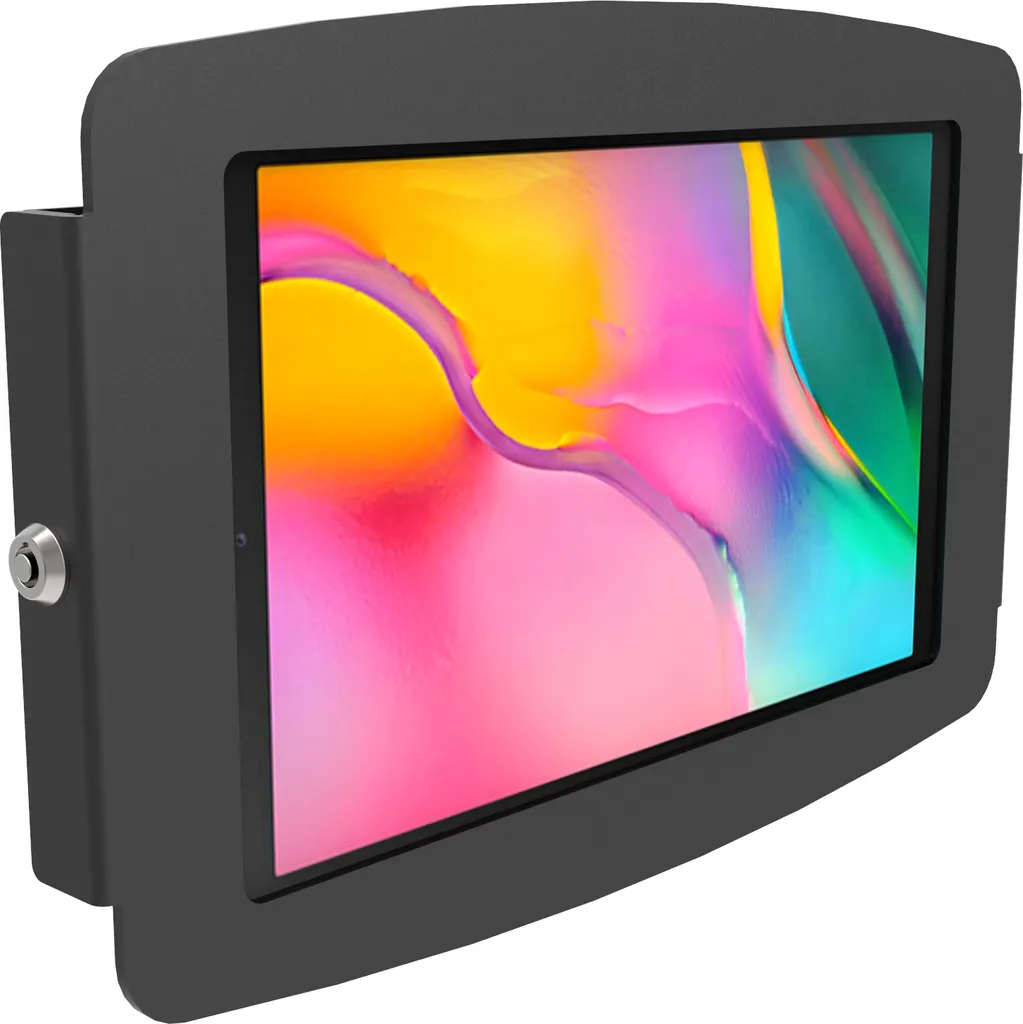 Compulocks Space Galaxy Tab A 10.1 2019 Support Mural à Clé Argent