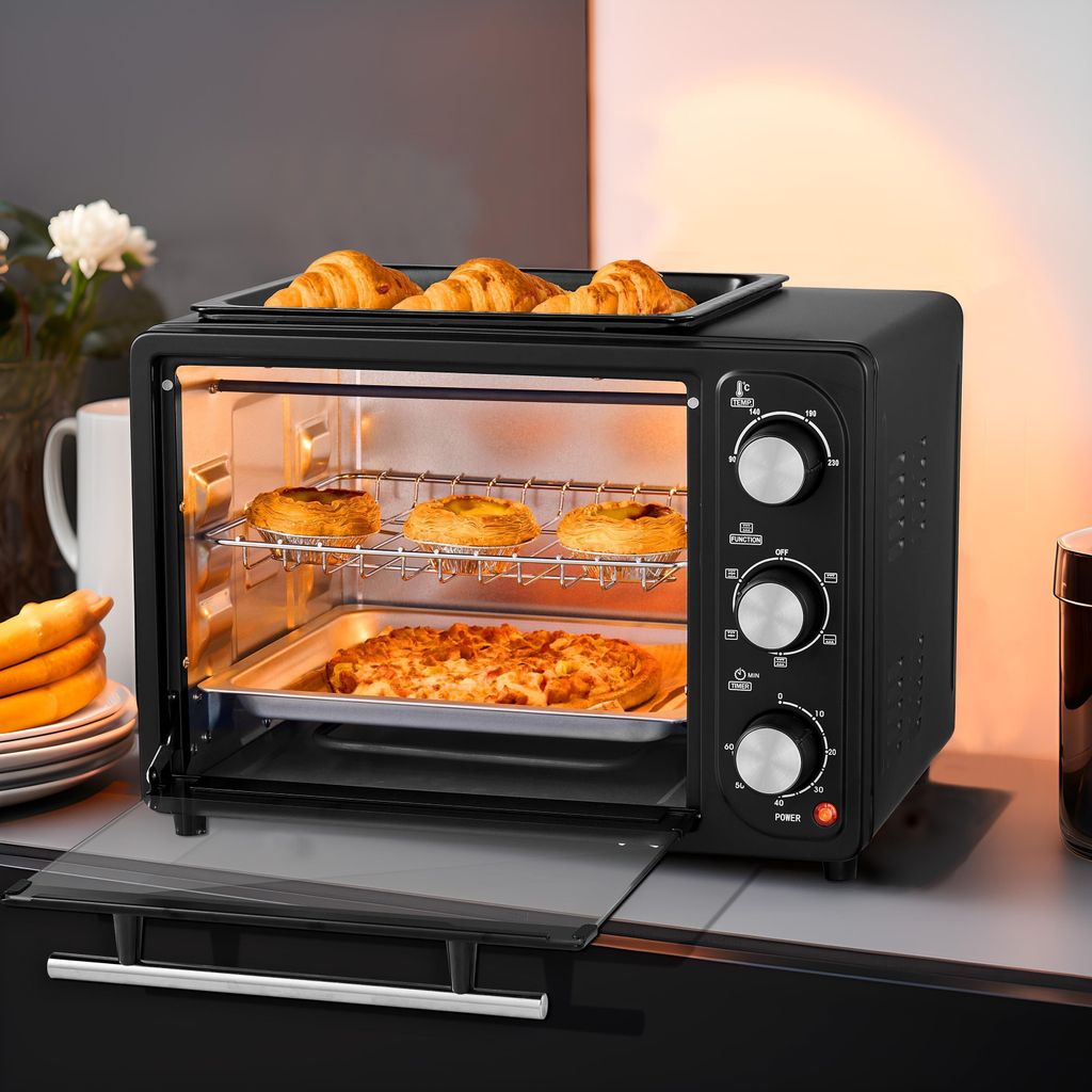 Steinborg 3 w 1 mini piekarnik z rusztem | 20 litrów | piec Zdjęcie produktu 4