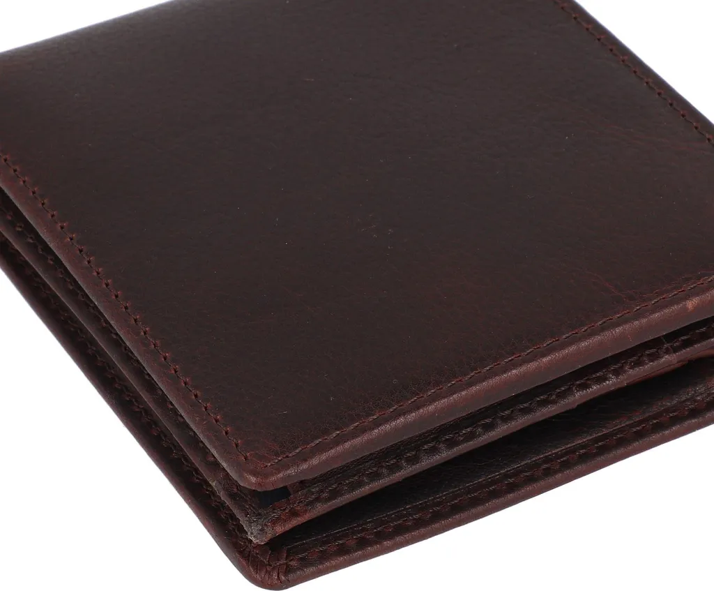 Portefeuille Bifold Roma Brun Leonhard Heyden pour Usage Quotidien - 6