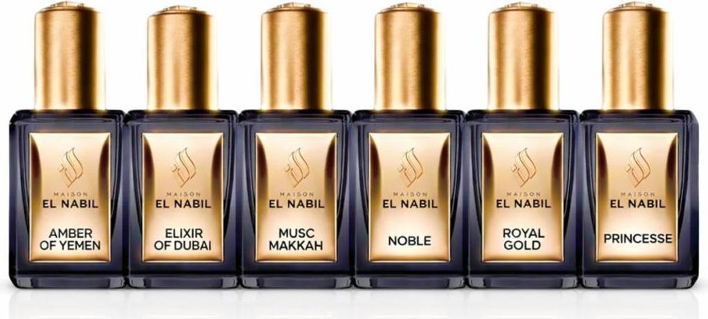 El Nabil – sada 6 parfémových extraktů – Princess / Royal Obrázek produktu 