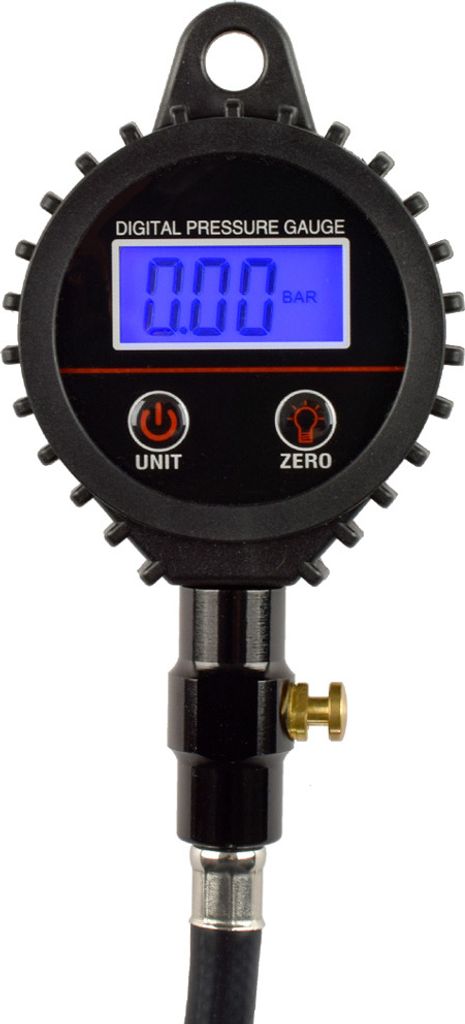 Luftdruckprüfer Professional DIGITAL mit patent. Anschluss