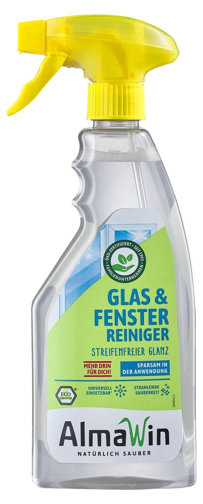 PŁYN DO MYCIA SZYB I LUSTER W SPRAYU ECO 500 ml - ALMAWIN Zdjęcie produktu 