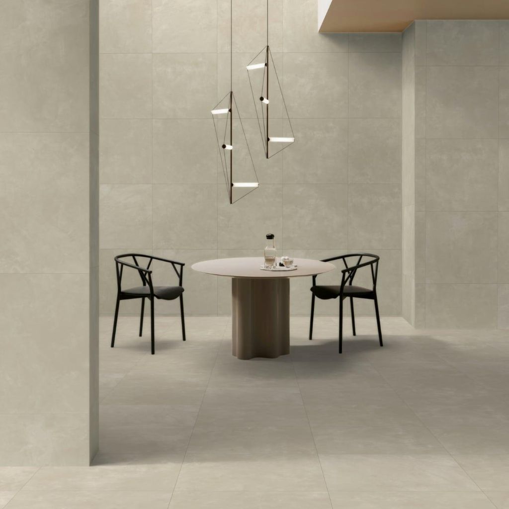 Fliesen Betonoptik Elfenbein 60x120 cm CASA39 Caesar Join