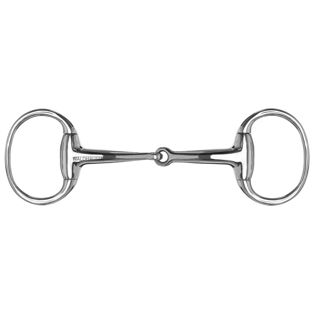Mors à olives Waldhausen 16mm anti-pincement pour chevaux sensibles