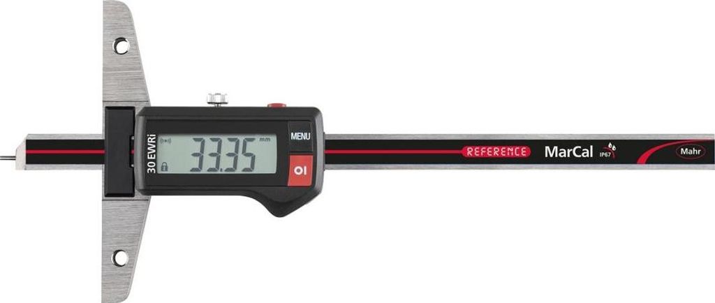 Mahr Digital-Tiefenmessschieber 30 EWRi IP67 500mm ZW 0,01mm, Int.-Wireless