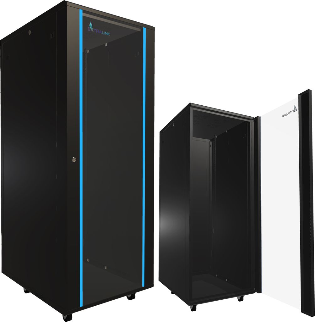Szafa sieciowa 19 cali, do przełączników, serwerów UPS, 32U Zdjęcie produktu 
