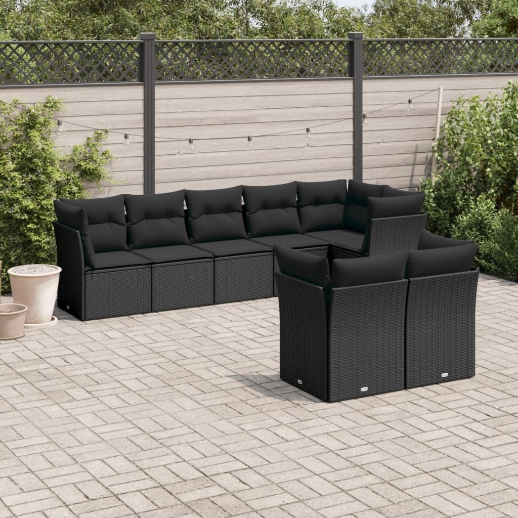 Modernen StilGarten-Lounge-Set, 8-tlg. Produktbild 