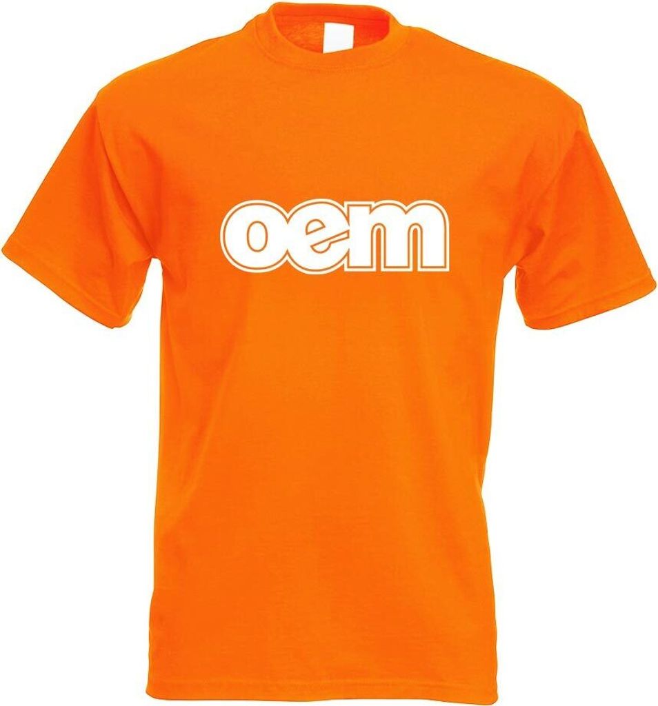 Kiwistar - T-Shirt - orange - OEM Style Herren Funshirt Bedruckt Design Sprüche Spruch Motive - mit Motiv Bedruckt - Funshirt Design - Sport - Fre...