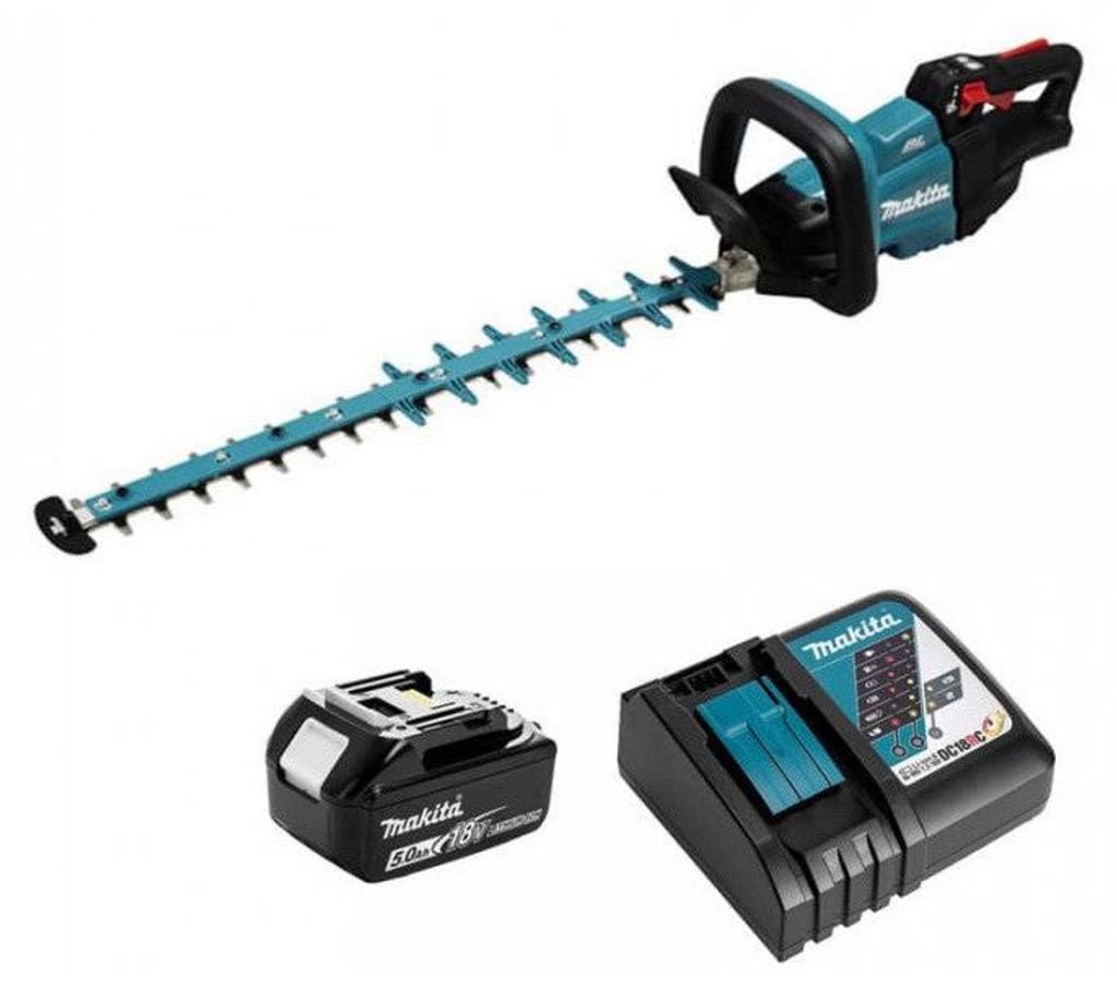 Taille-haie MAKITA DUH602RT 18V Batterie 18V 5Ah + 1 Image du produit 
