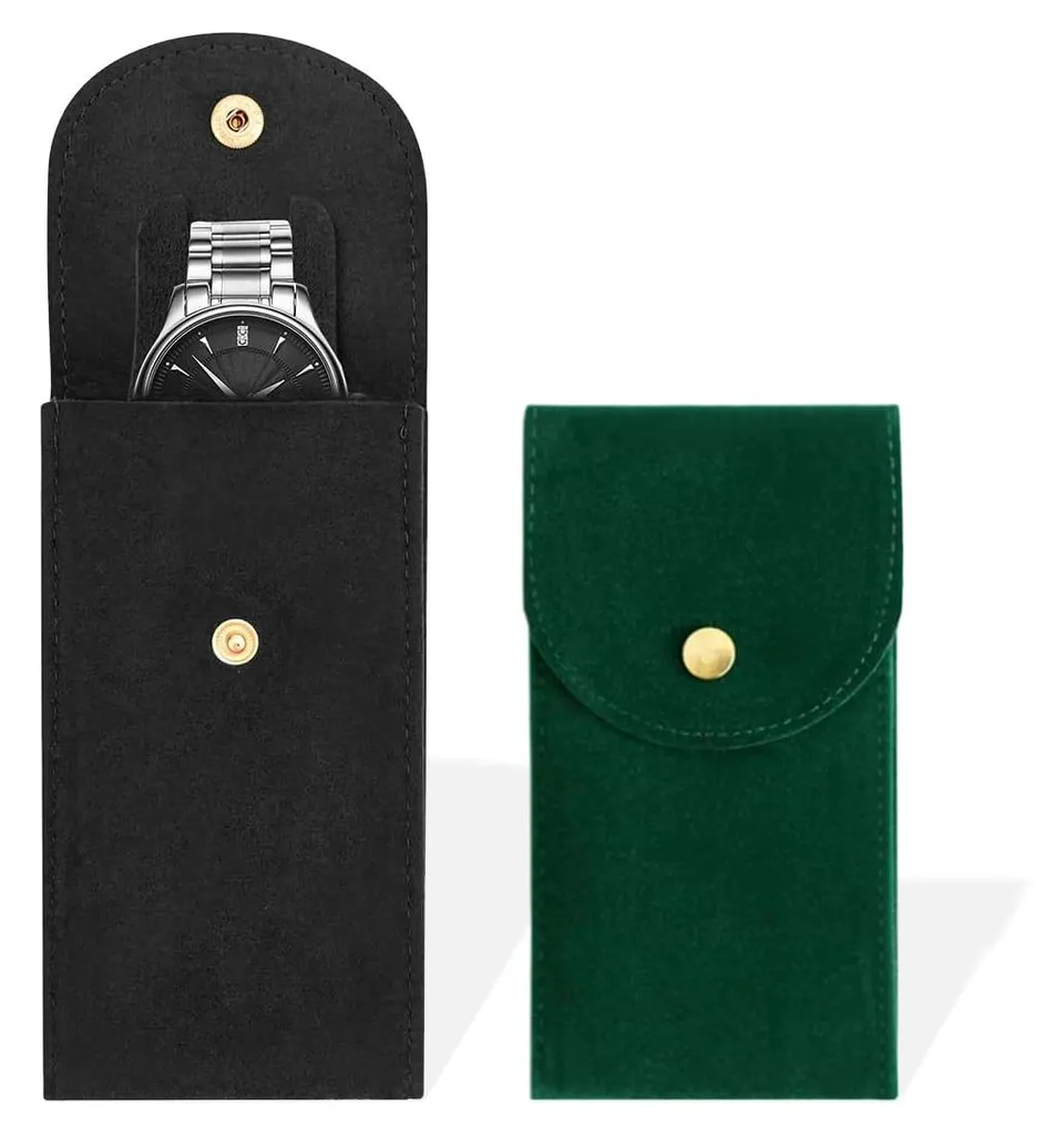 Trousse de rangement pour montres portable idéale pour les voyages
