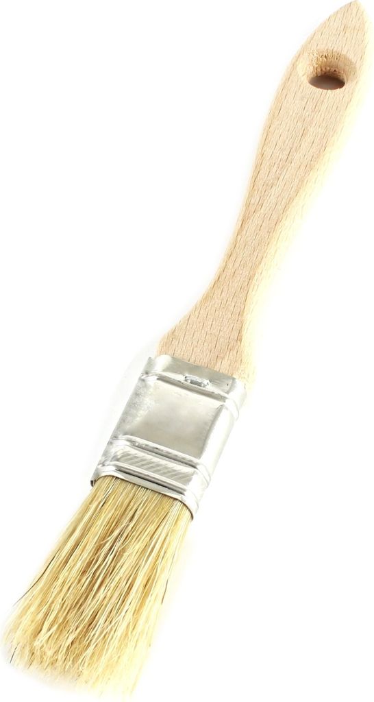 Flachpinsel Pinsel Malerpinsel Lasurpinsel Lackpinsel Naturborsten Holzgriff 30 mm 1 Stück
