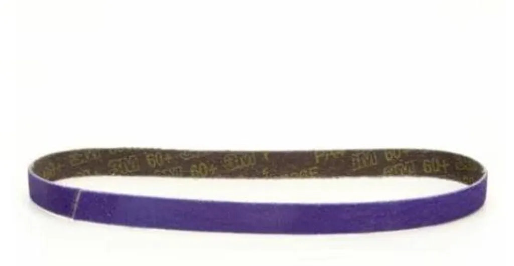 Bande abrasive 3M 33445 en grain céramique, 457,2 x 12,7 mm pour ponçage