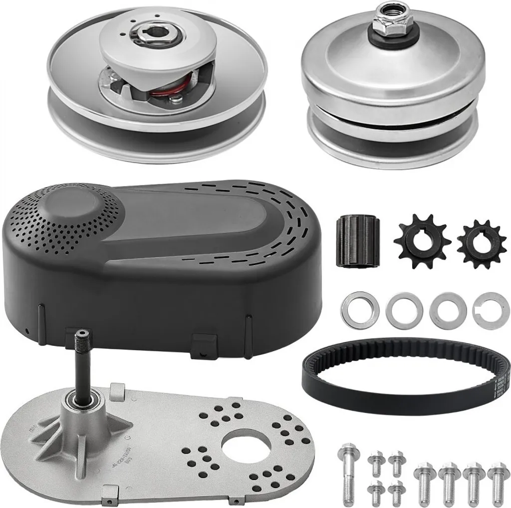 Embrayage pour karting et motoculteur 2-8 CV avec courroie d'entraînement