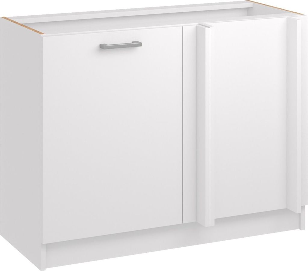 Roe Furniture | Küchenunterschrank 85 cm - Weiß - Mattweiß Produktbild 