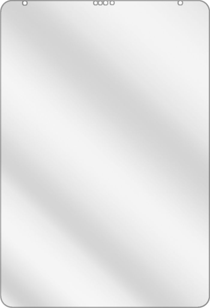 2x Schutzfolie für Apple iPad Pro 12.9 Zoll (3.Gen 2018) klar Folie