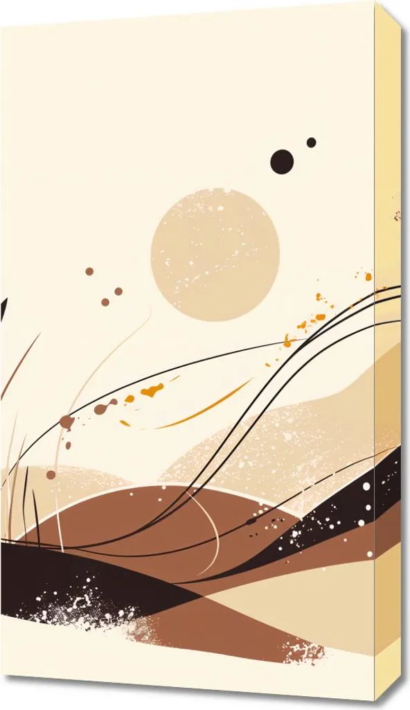 Affiche Art Mural 40 x 70 cm Le murmure du sifflement - Design Moderne