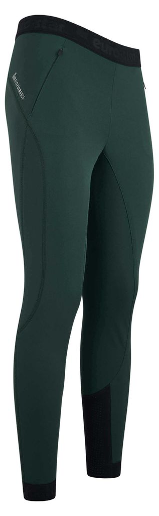 Euro-Star Reitleggings Damen Full-Grip Athletic Lux Damenreithose Green Gables 34