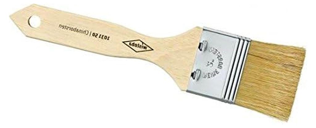 Vertreiber Pinsel (Holz, 4,0cm breit / Stärke 6mm)