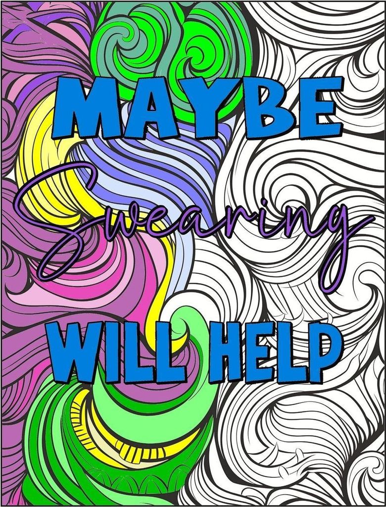 Sweary Coloring Book