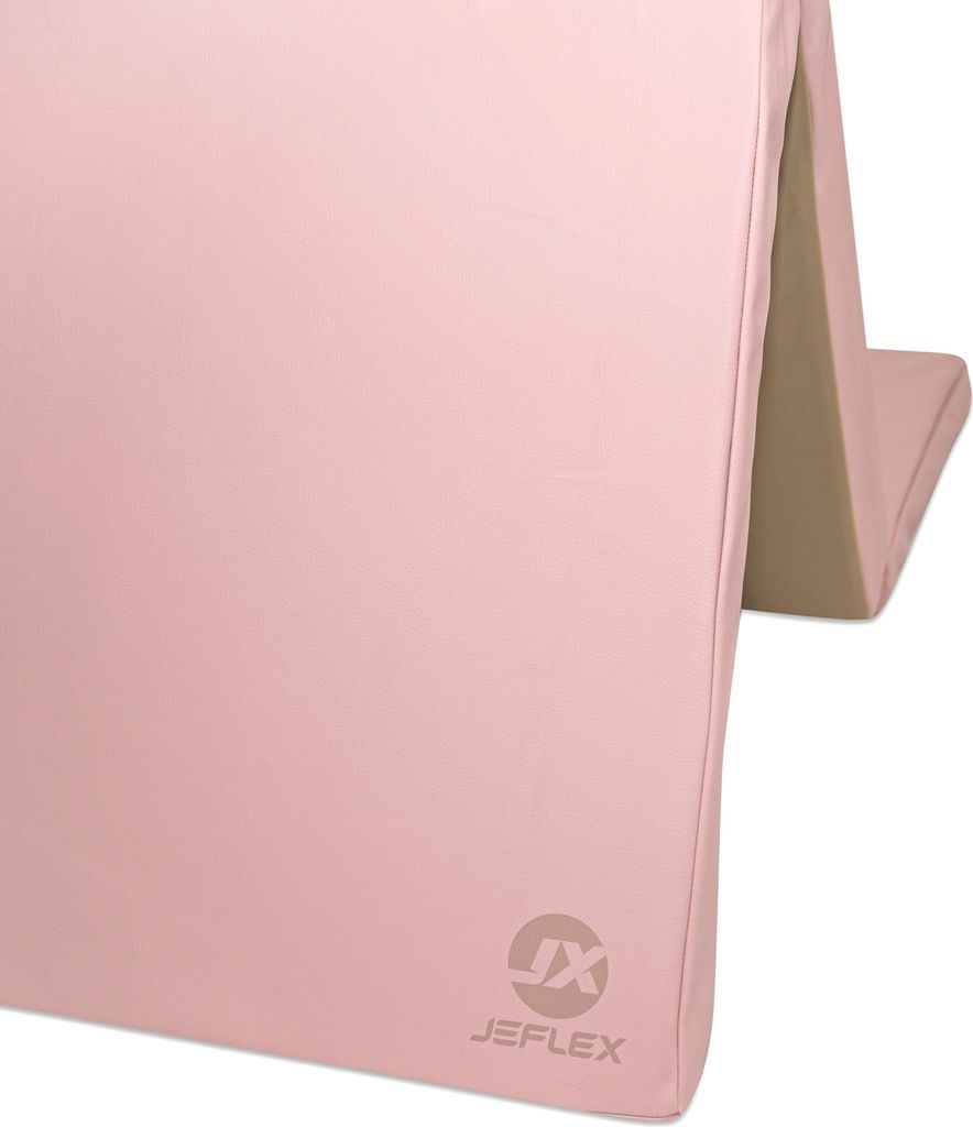 Jeflex klappbare Turnmatte Weichbodenmatte pink/beige 210 x Produktbild 