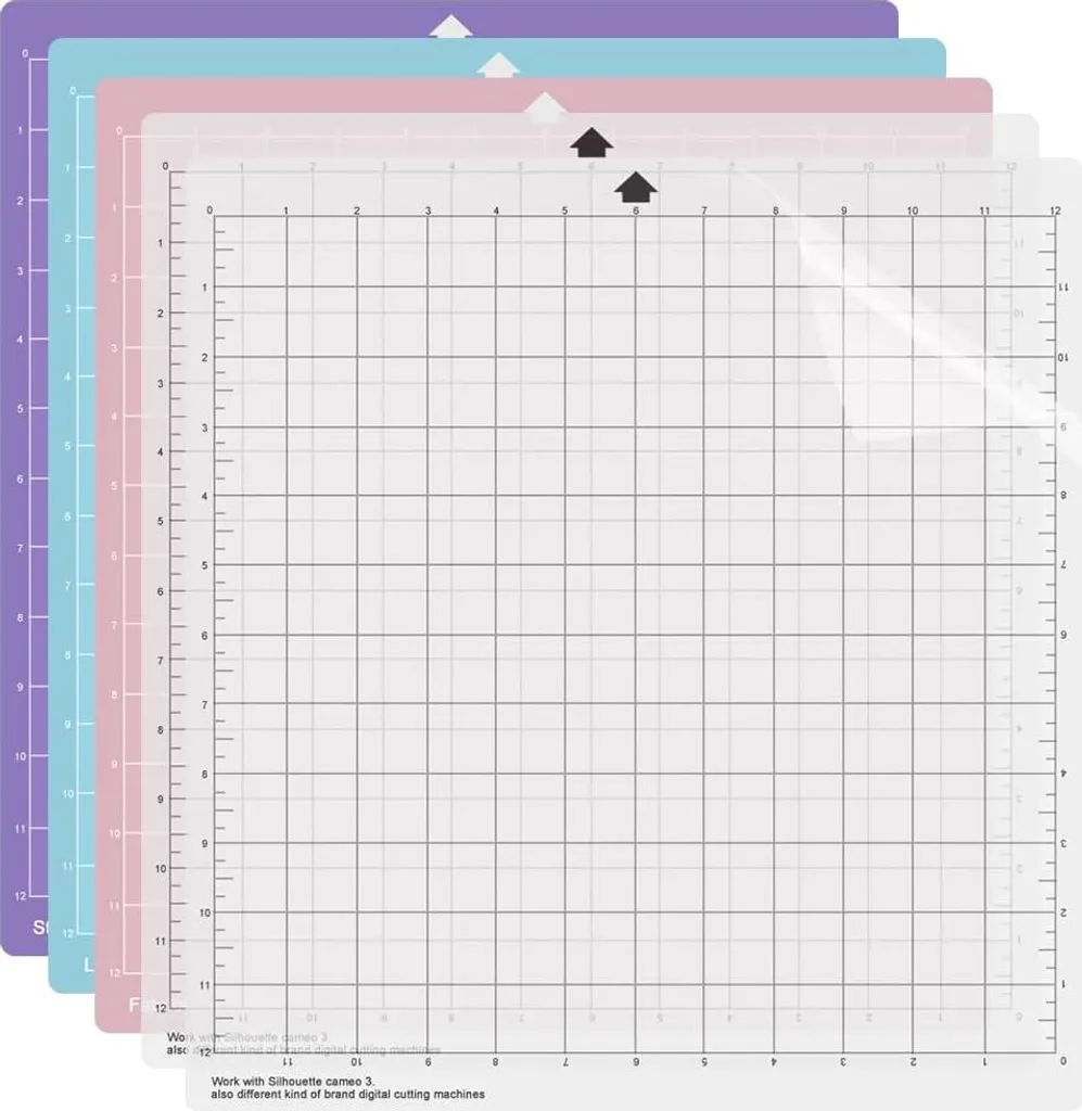 Évitez les Glissements de Vinyle avec ce Pack de 5 Tapis pour Silhouette
