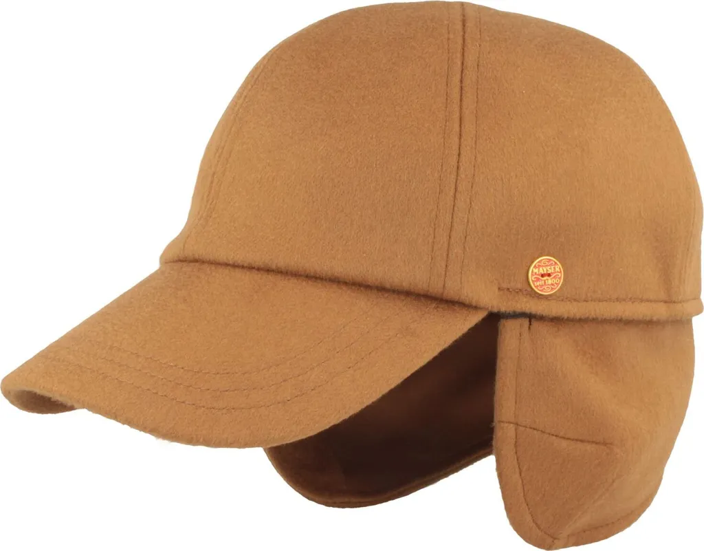 Cappello Mayser Lars in Cashmere: Impermeabile e Caldo con Paraorecchie