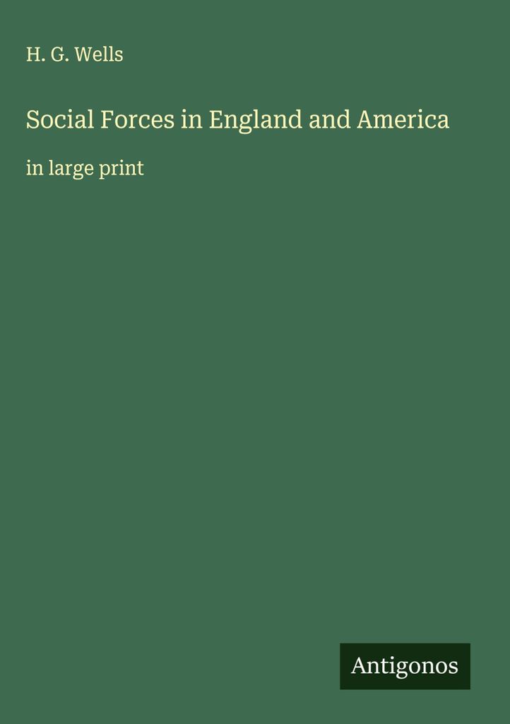 Soziale Kräfte in England und Amerika